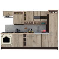 Bucatarie COSSY NEW 310 B2 Wenge / Decor K002